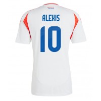 Chile Alexis Sanchez #10 Vieraspaita Copa America 2024 Lyhythihainen